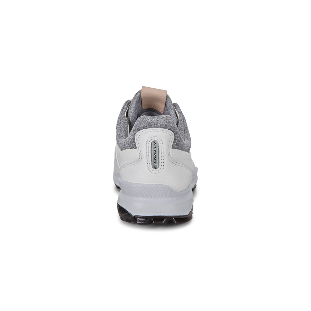 ECCO Womens Golf Shoes White - Biom Hybrid 3 Gtx - OYP-941835